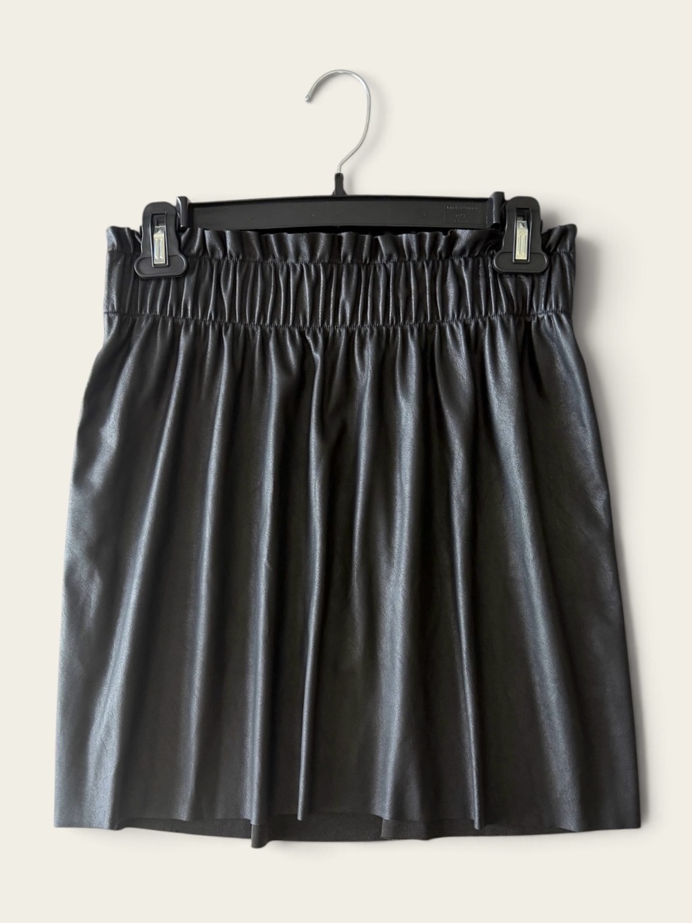 Show Me Your MuMu Black Faux Leather Mini Skirt